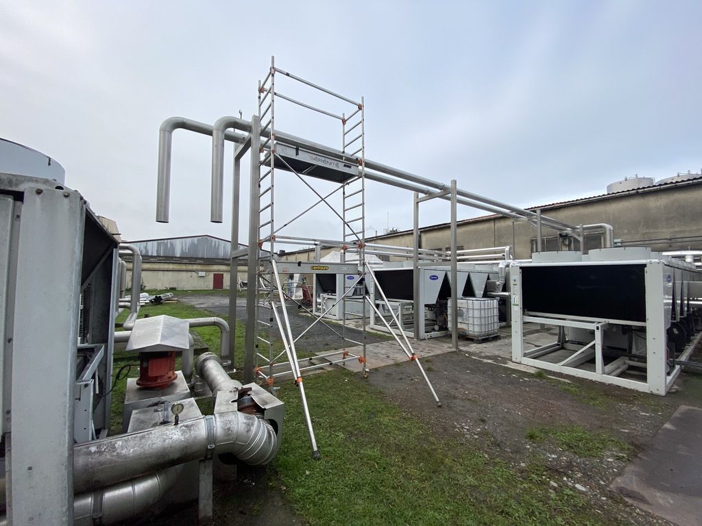 Installation Tuyauterie Industrie Nord